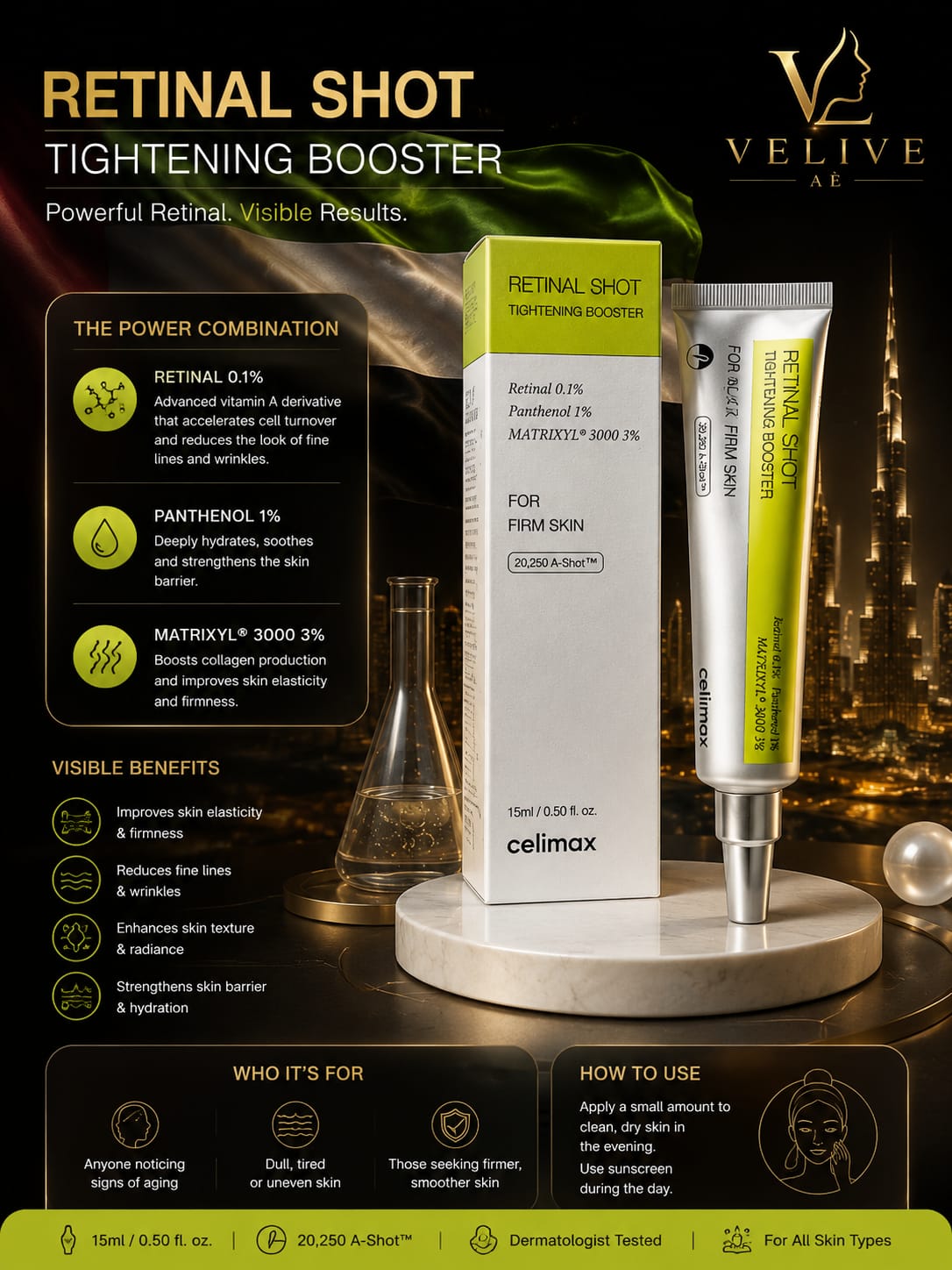 CELIMAX THE VITA-A RETINAL SHOT TIGHTENING BOOSTER