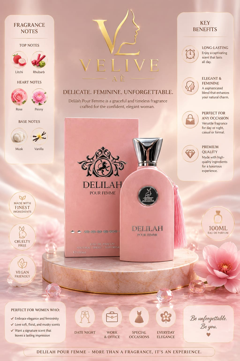 MAISON AL HAMBRA - DELILAH POUR FEMME