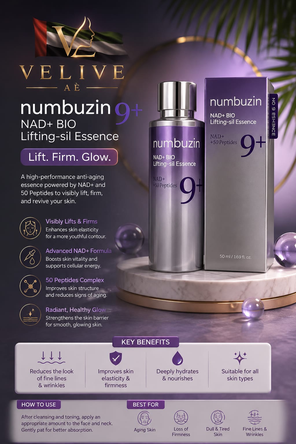NUMBUZIN No.9 NAD Bio Lifting-Silk Essence
