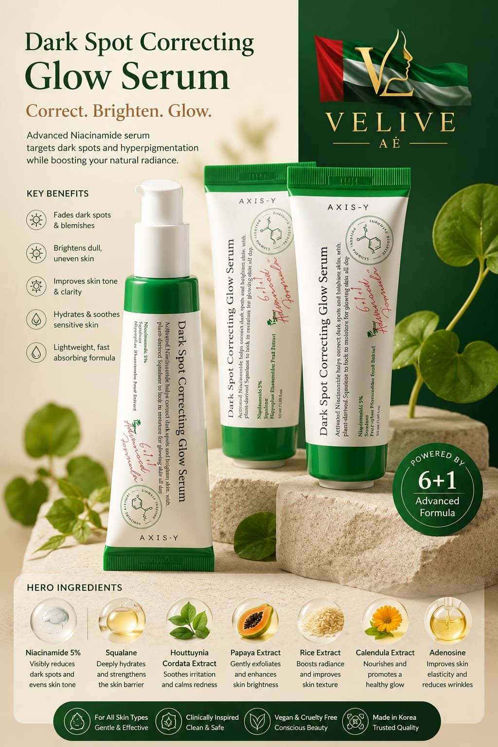 AXIS-Y DARK SPOT CORRECTING GLOW SERUM