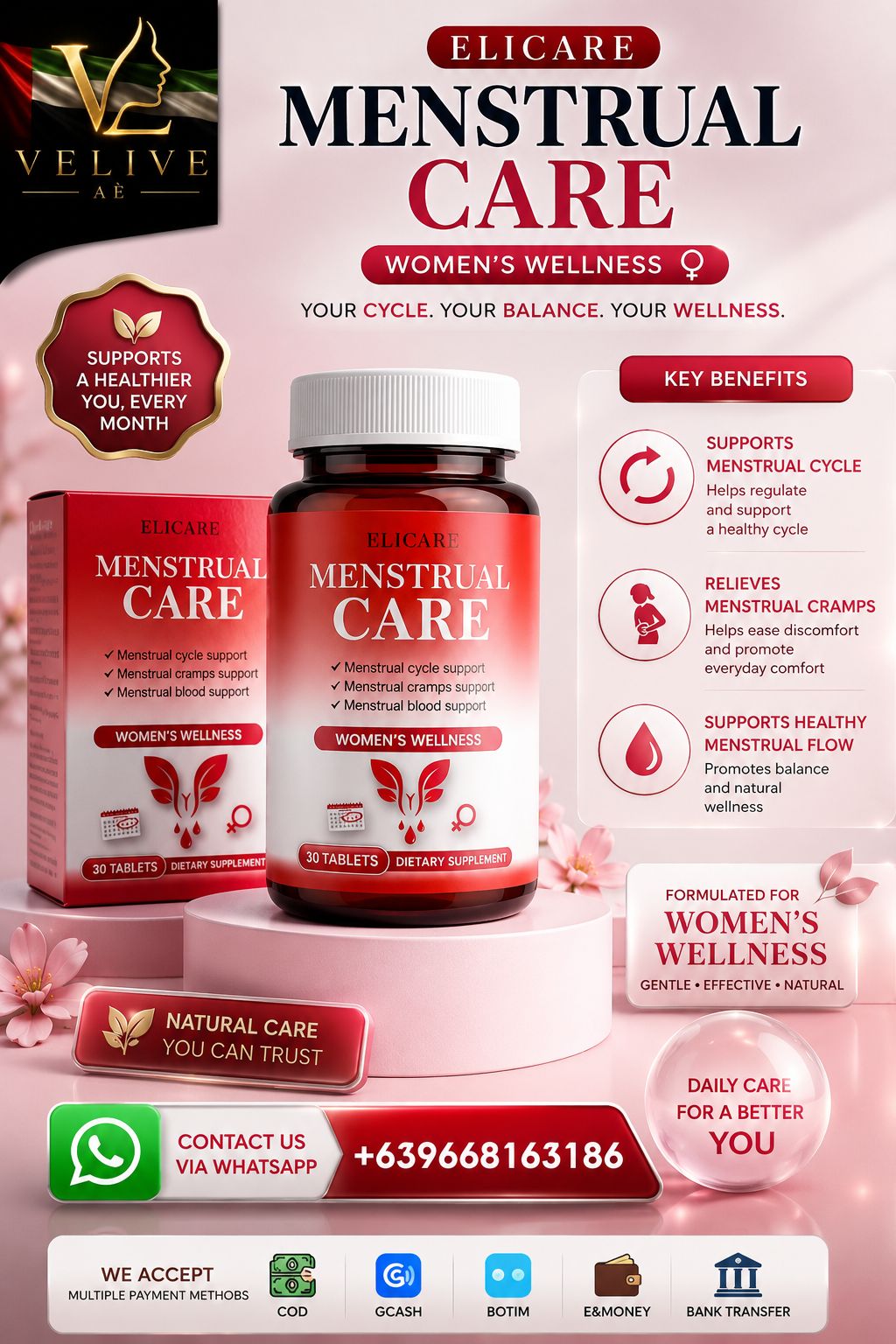 ELICARE MENSTRUAL CARE💊