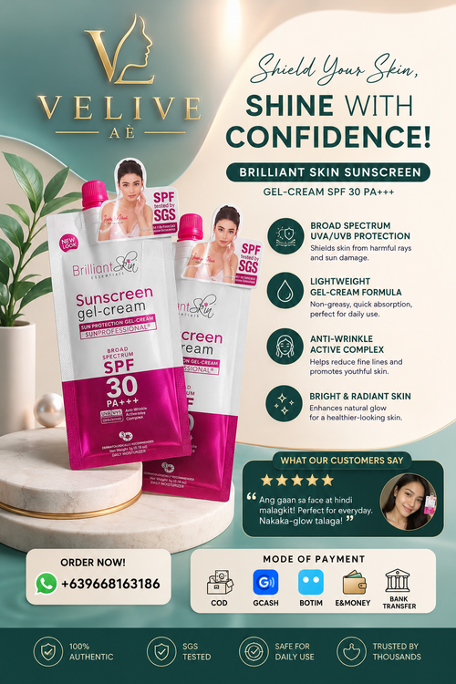 BRILLIANT SUNSCREEN 50G