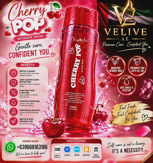 CHERRY WHITE - CHERRY POP INTIMATE WASH