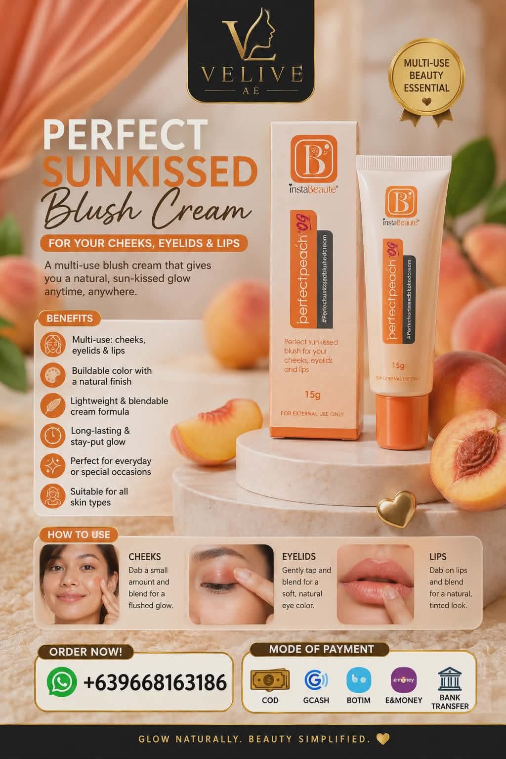 INSTABEAUTE - PERFECT PEACH
