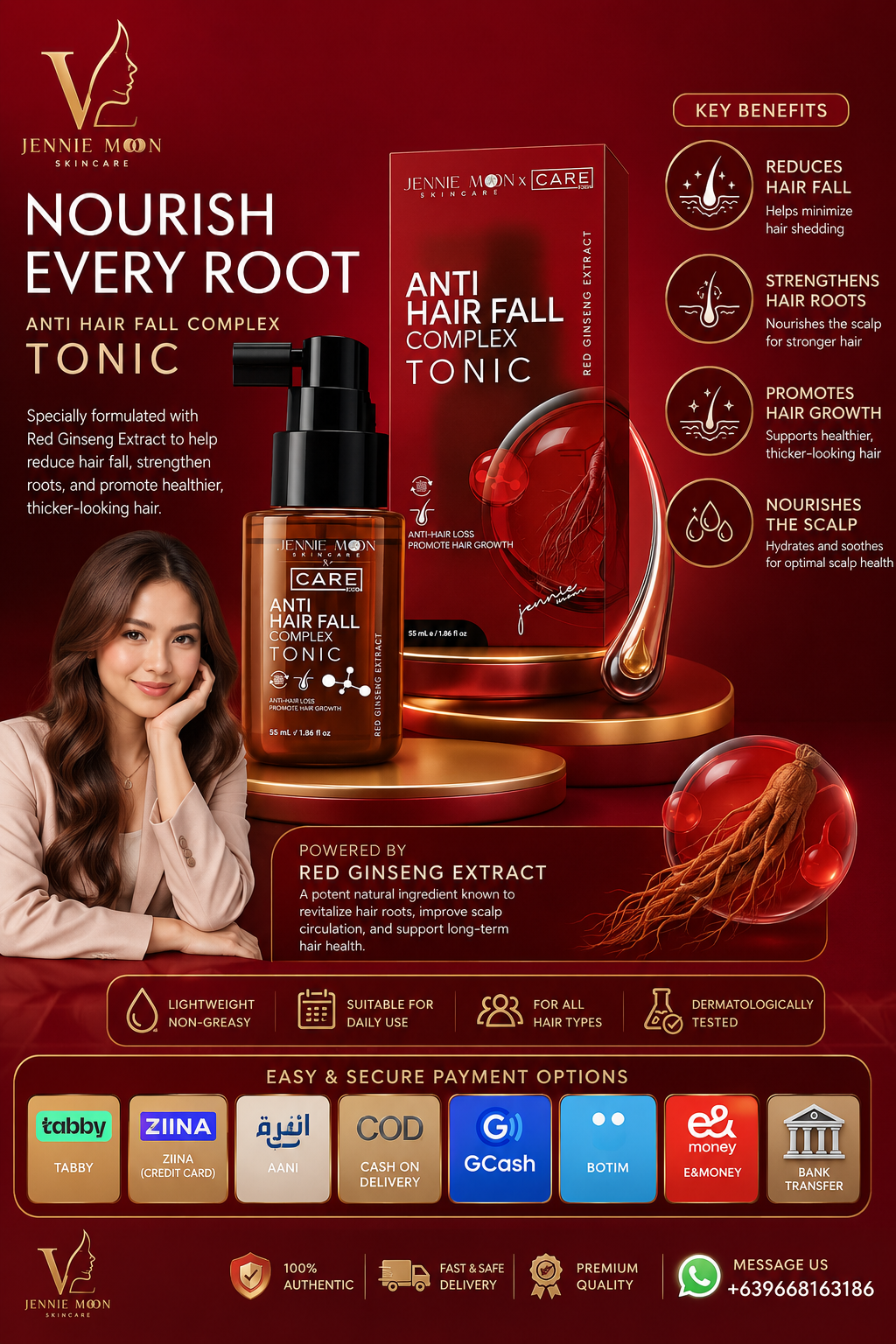 JENNIE MOON HAIR TONIC 🇨🇷