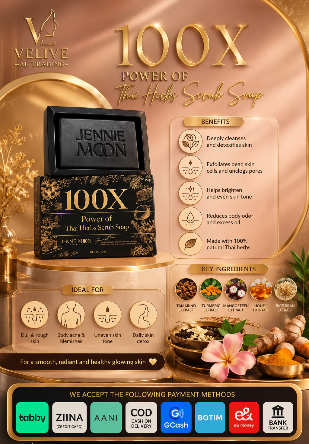 JENNIE MOON 100X POWER SOAP🇨🇷